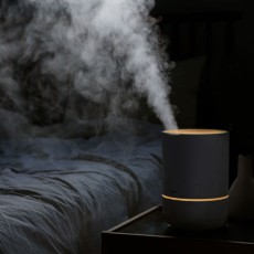 UV 살균 국산 가습기 블랙 세척편한 통세척 필터없는 안방 침실 미니 노필터 아기방 자취방